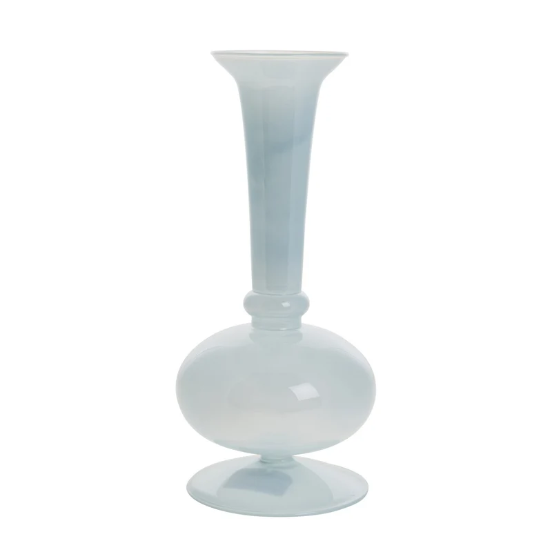 Celira Vase D10 H22 L. Blau