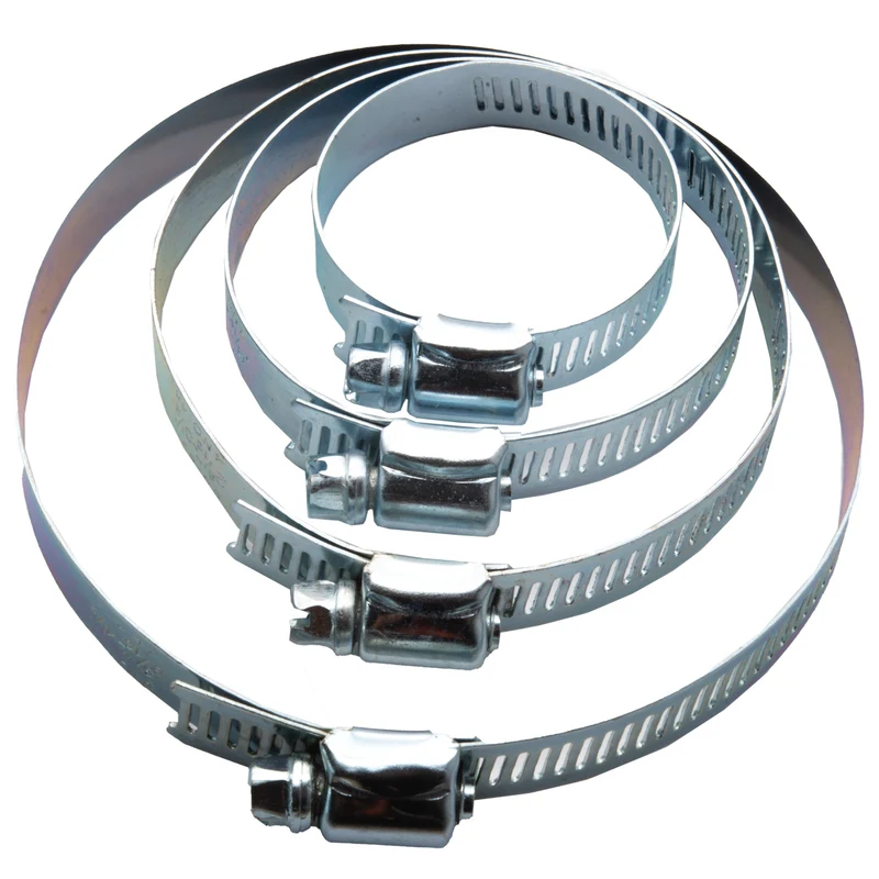 Schlauchschellen 8er Set Groß Schellen Schneckengewinde 32mm-114mm Klemmschellen