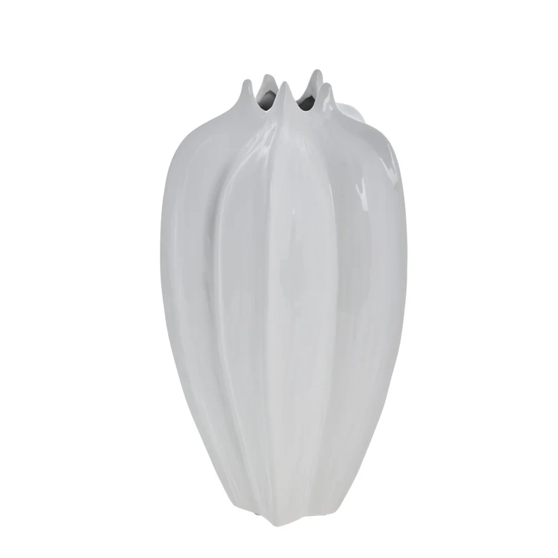 Jielle Vase, 20 x 20 cm, Weiß