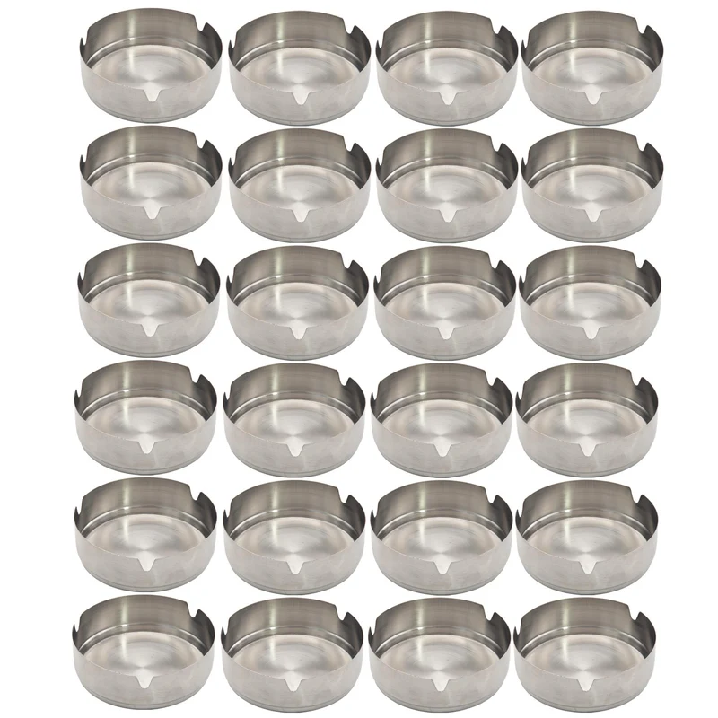 Aschenbecher Tischaschenbecher Edelstahl Ascher Gastro Zigaretten Metall