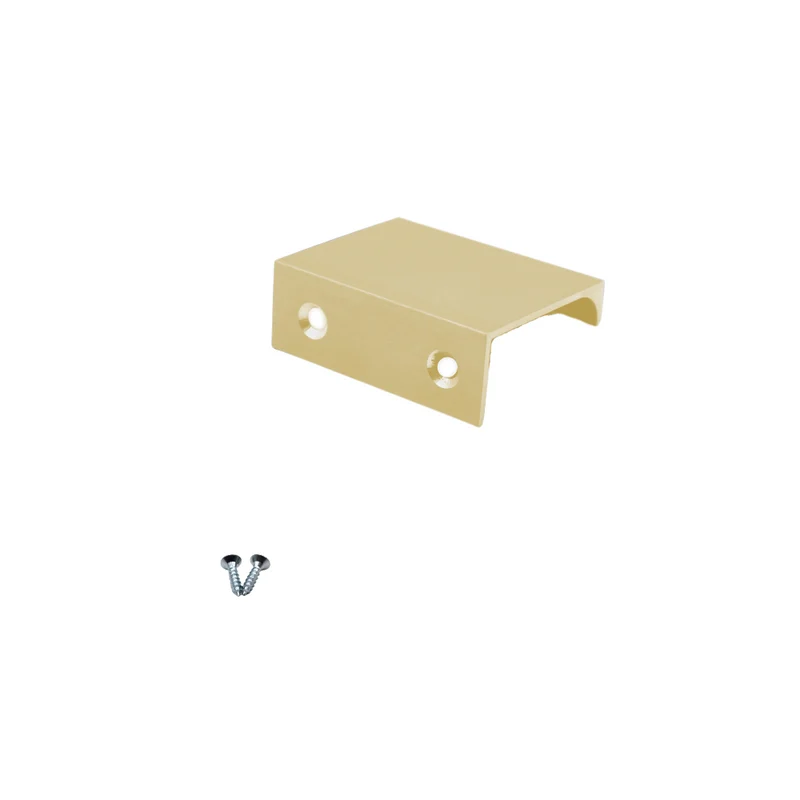 Griffleiste Kantengriff 32mm (52mm Gesamtlänge) - Gold
