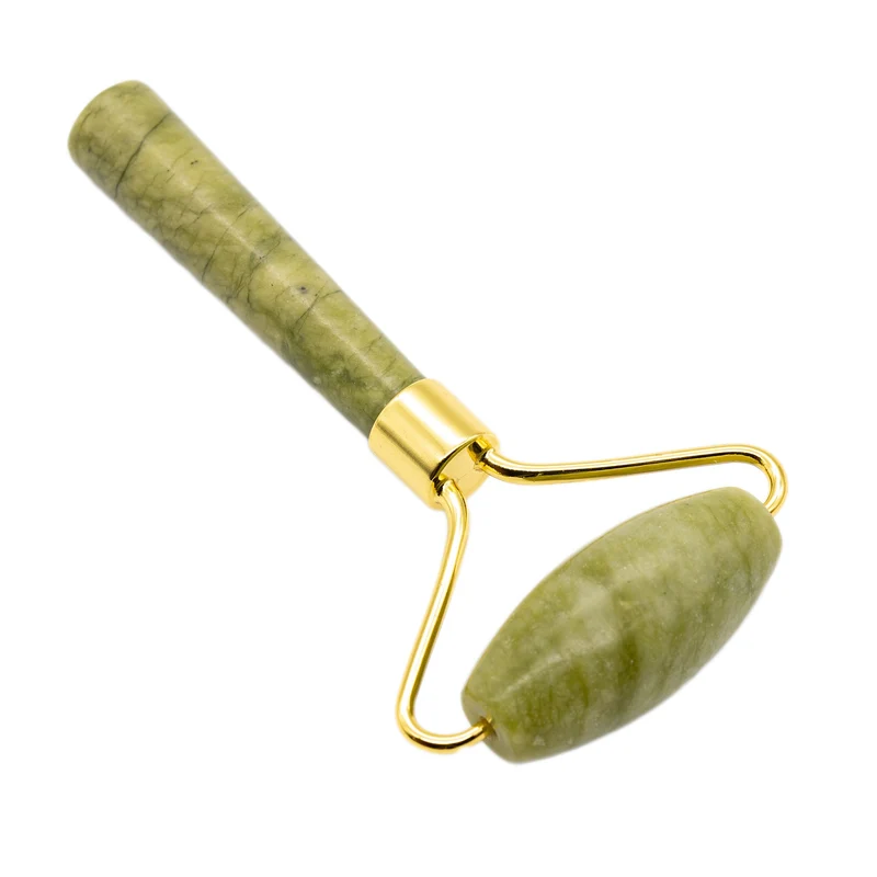 Gesichtsmassageroller Jadewalze Jade Gesicht Roller Massagegerät Anti Aging