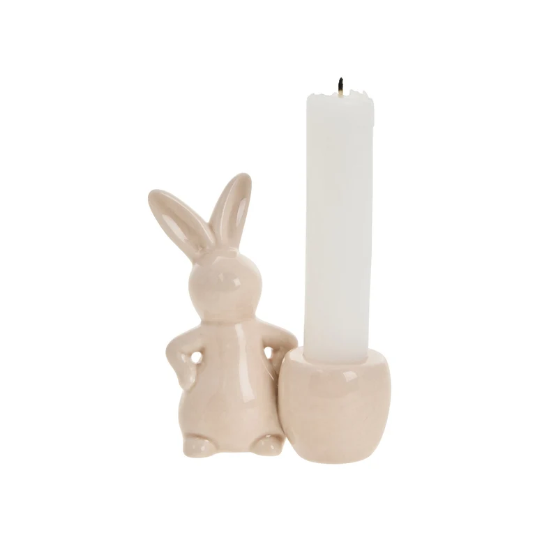 Dissia Hasen-Kerzenständer H9 Rose