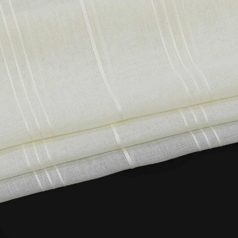 Rollo mit U-Haken gestreifte Muster Unifarbe 1 stück