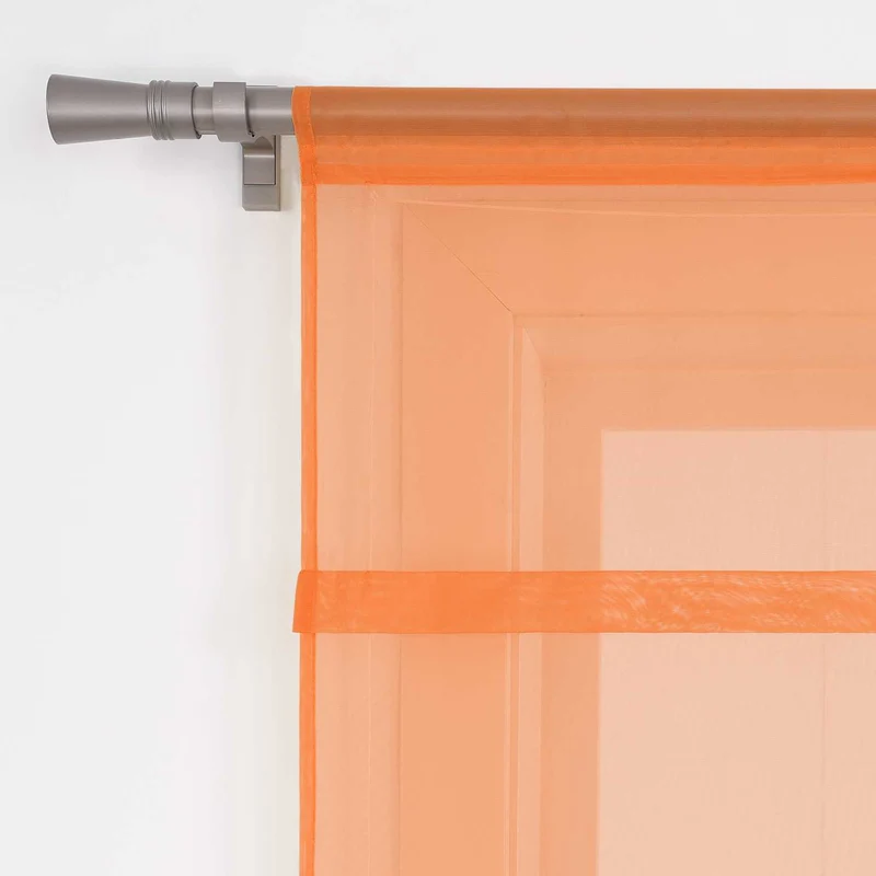Rollo Voile Raffgardinen für Küche Transparent 1 Stück