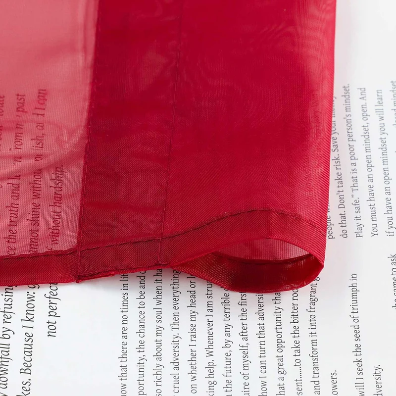 Rollo Voile Raffgardinen für Küche Transparent 1 Stück