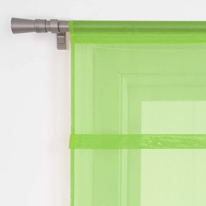 Rollo Voile Raffgardinen für Küche Transparent 1 Stück