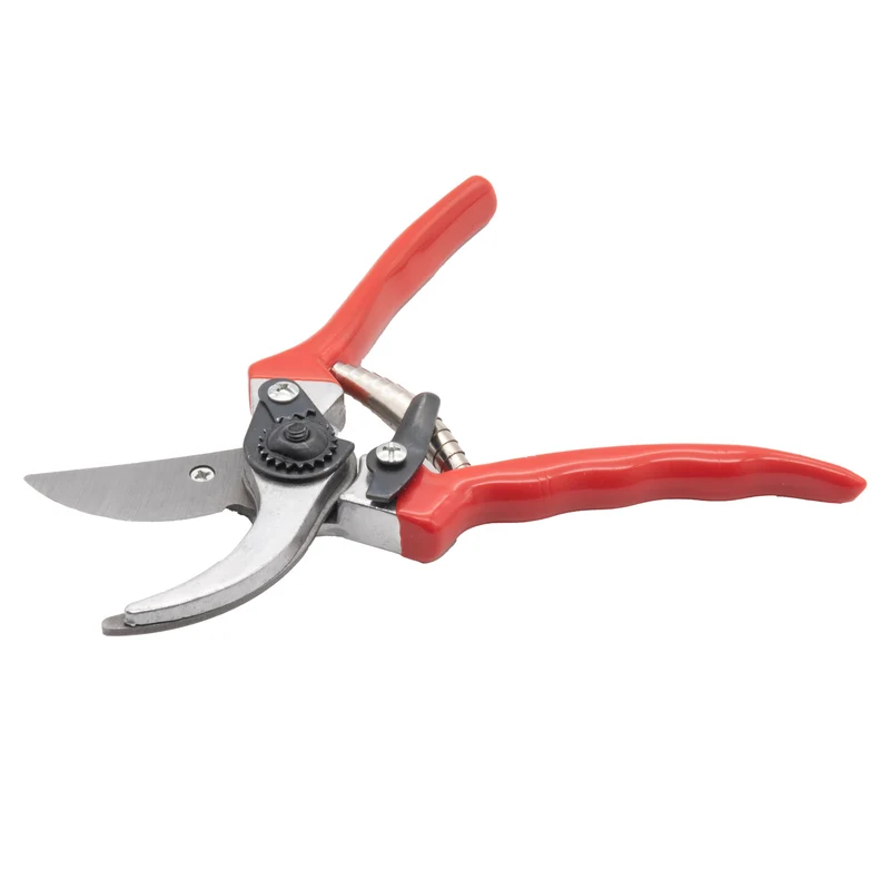 Gartenschere Astschere Blumenschere Rosenschere Schere Rosen Blumen 21cm Rot