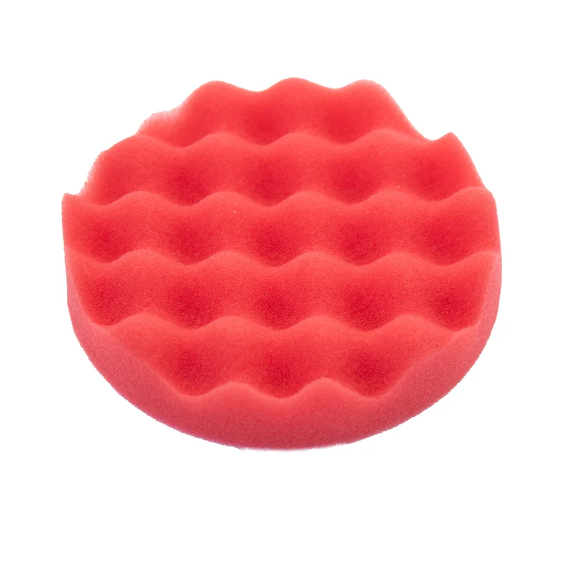 6x Polierpads Polierteller Klett Polierschwamm Polierscheibe Aufsatz 125mm Set