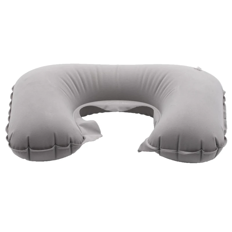 Nackenkissen aufblasbar Kopfkissen Reisekissen Kissen Luft Nackenhörnchen Pillow