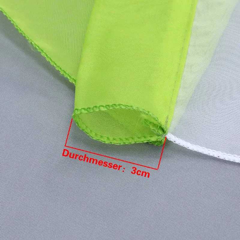 Scheibengardine durch Tunnelzug Voile Bistrogardinen mit Quaste 1 Stück