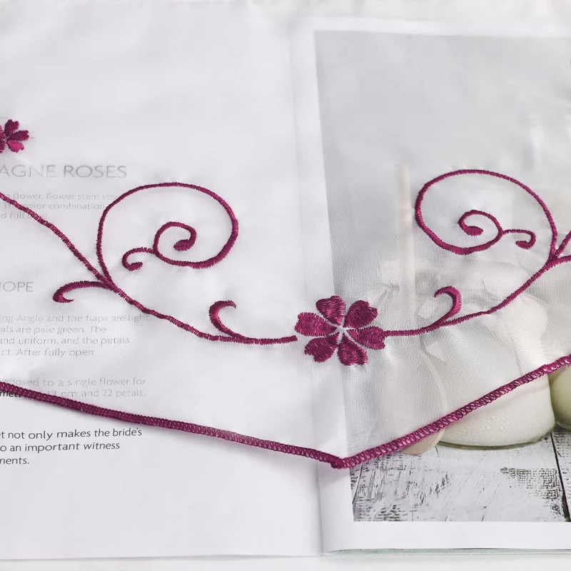 Rollo mit Blumenmuster Modern Transparent 1 Stück