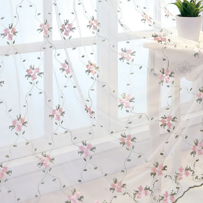 Transparente Vintage-Muster in Rosa