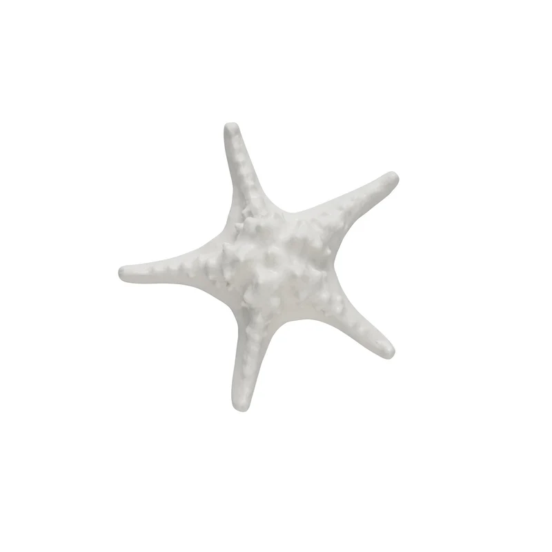 Shellille-Dekoration Seestern D16,5 H5,5 Weiß