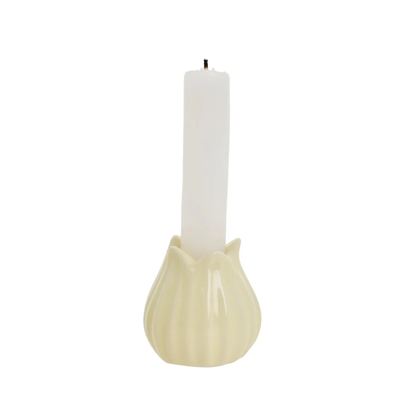 Dealie Blumenkerzenständer H6 Gelb