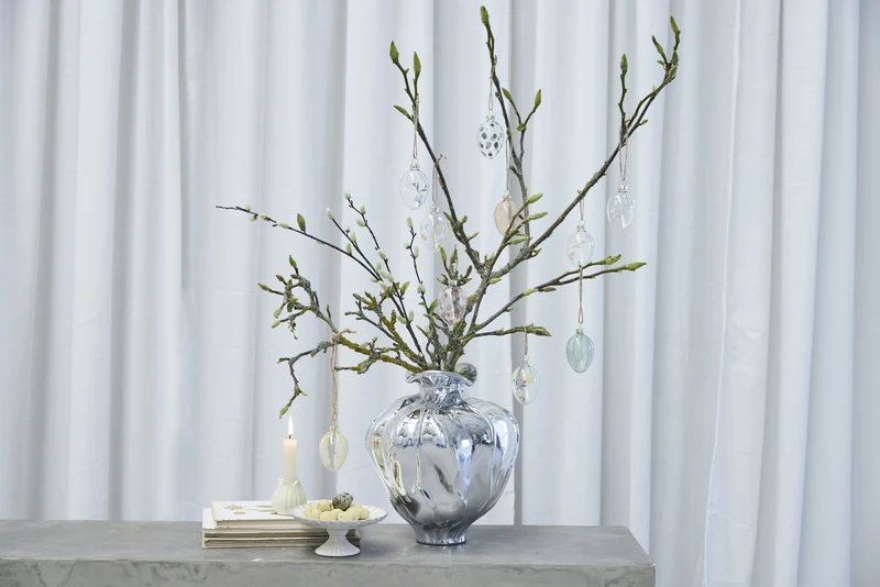 Dealie Blumenkerzenständer H6 Gelb