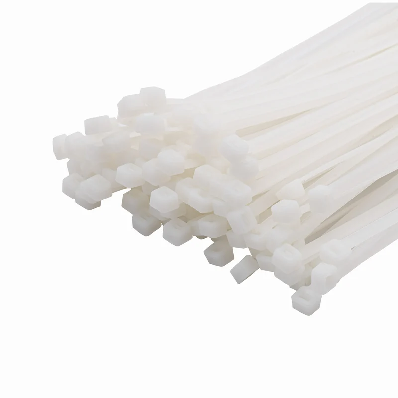 100x Kabelbinder Kabelstrapse Kabelbefestigung Kabelband Kabel Binder Industrie
