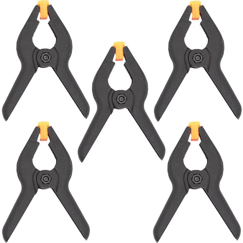 5x Federklemme Klemmzwinge Leimklemme Leimzwinge Feder Klemme Zwinge Klammer Set