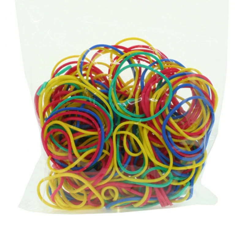 Gummibänder 250 Stück Gummiringe Haushaltsgummis Gummis Gummiband