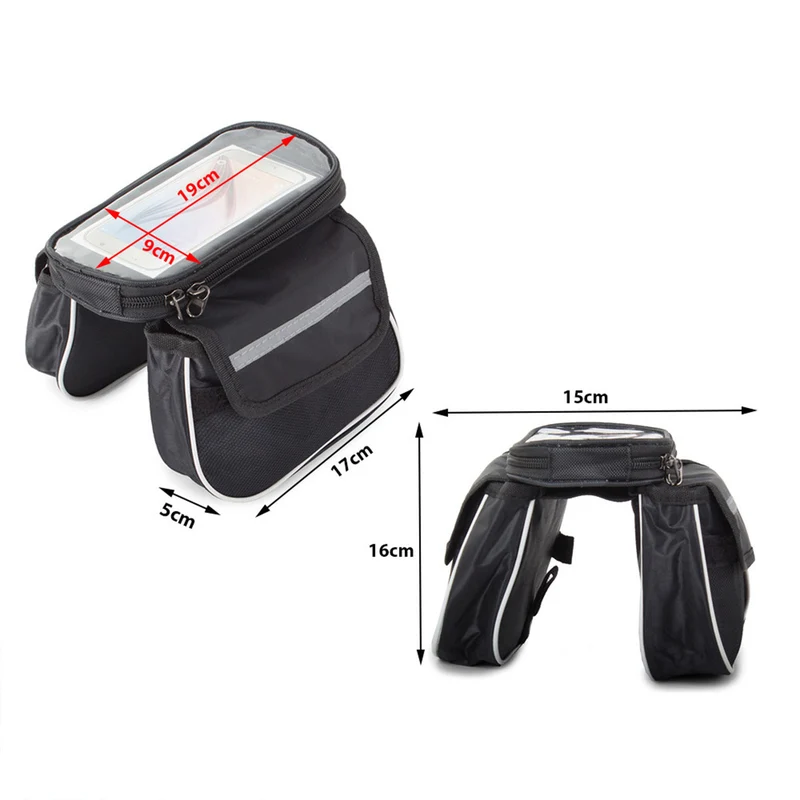 Fahrradtasche Rahmentasche Oberrohrtasche Lenkertasche Handy Fahrrad Tasche