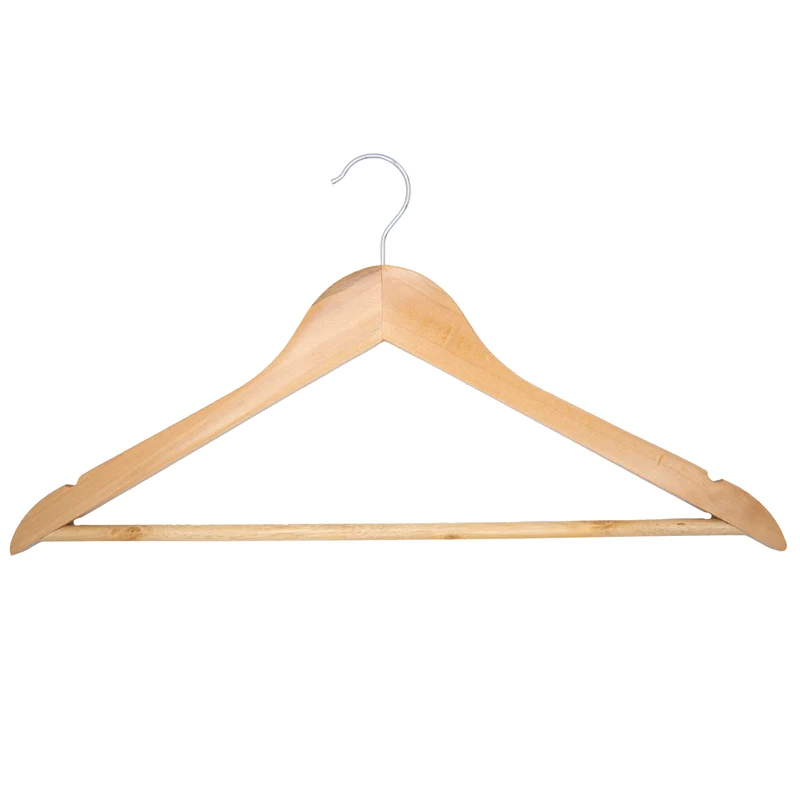 1-80 Kleiderbügel Garderobenbügel Holz Natur Holzbügel Hemdenbügel Blusenbügel