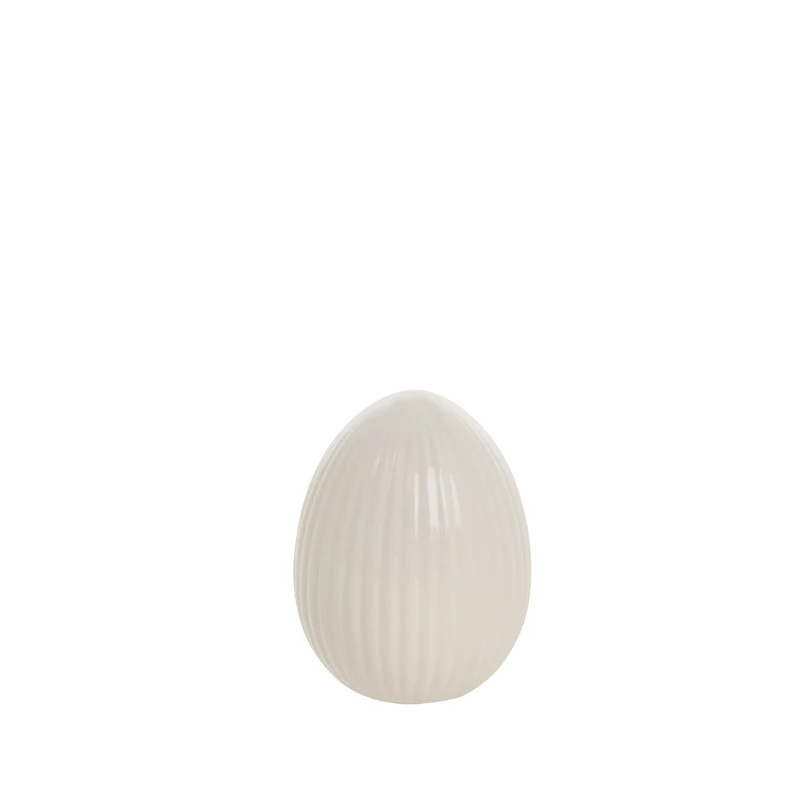 Delinne Eierdekoration H7.7 Cremeweiß