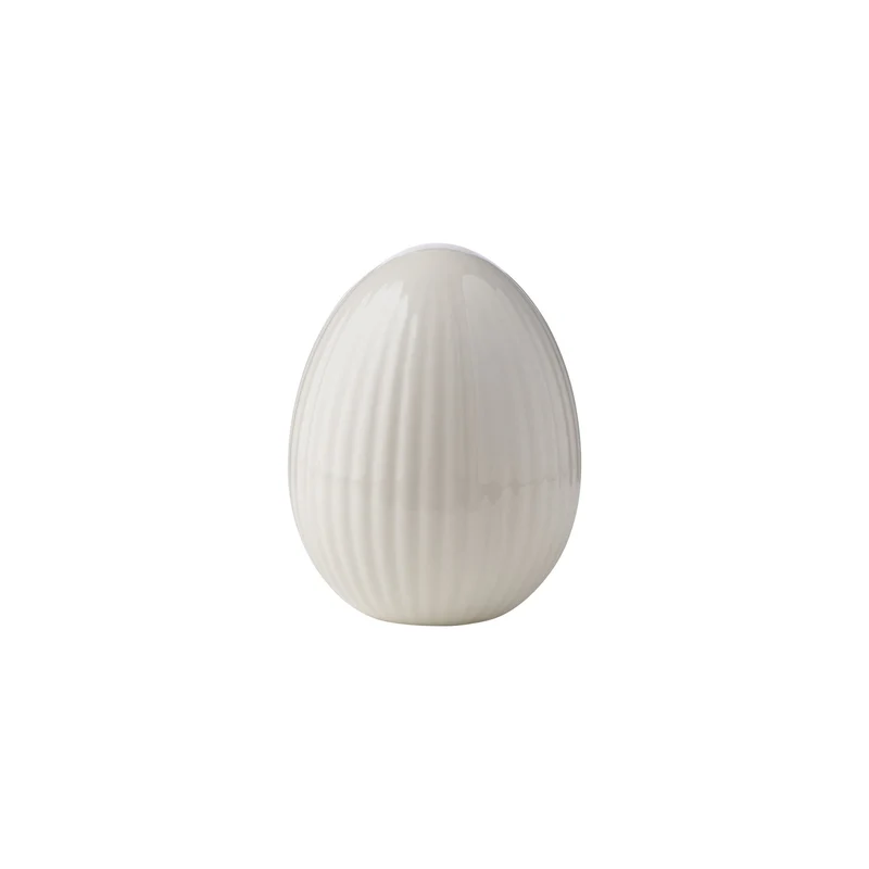 Delinne Eierdekoration H7.7 Cremeweiß