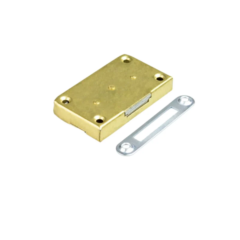 Möbelschloss 35x60mm - Gold