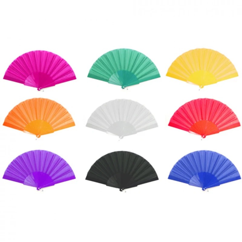 Handfächer Taschenfächer Windfächer Stofffächer Sommerfächer Klappfächer