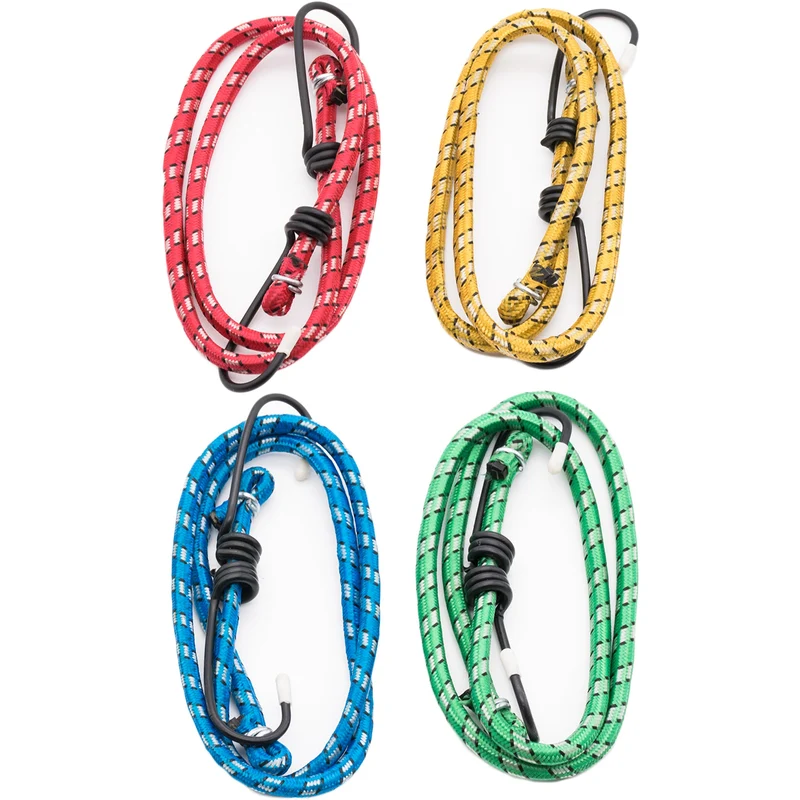 Spanngummi Gepäckspanner Gepäckgummi 75cm Spanngurte Gummispanner Spannbänder 4 Stück