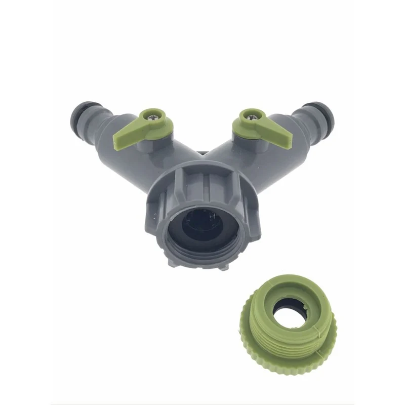 Y Verteiler Adapter Wasserschlauch-Verbinder Gartenschlauch Kupplung Steckkupplung