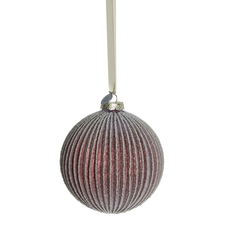 Norille Dekoration H10 cm. dunkle rot