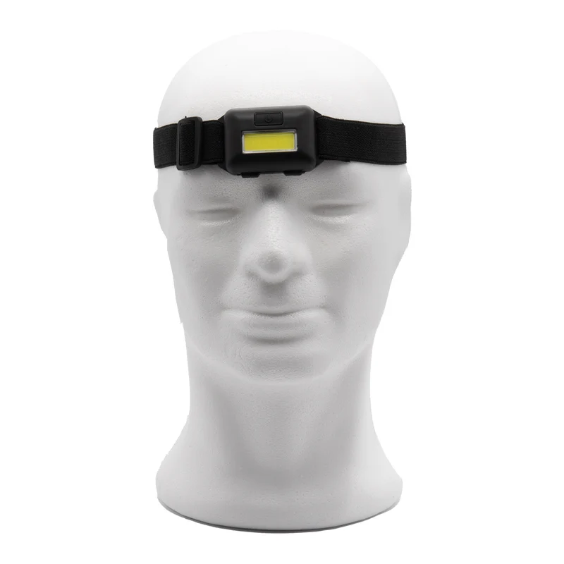 LED Stirnlampe Kopflampe Sport Joggen Fahrrad Laufen Kopf Stirn Lampe COB LED