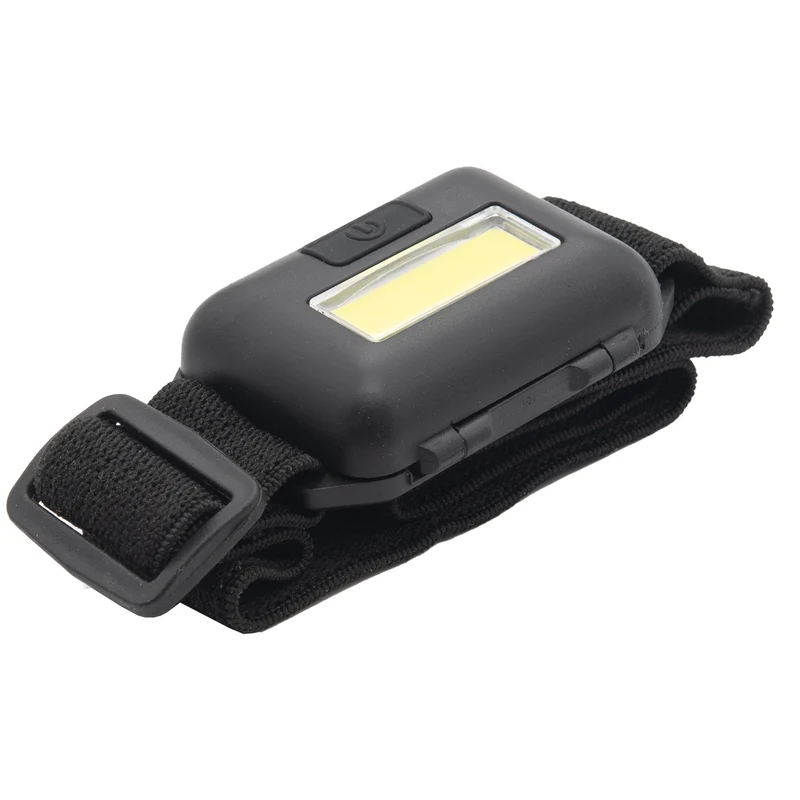 LED Stirnlampe Kopflampe Sport Joggen Fahrrad Laufen Kopf Stirn Lampe COB LED