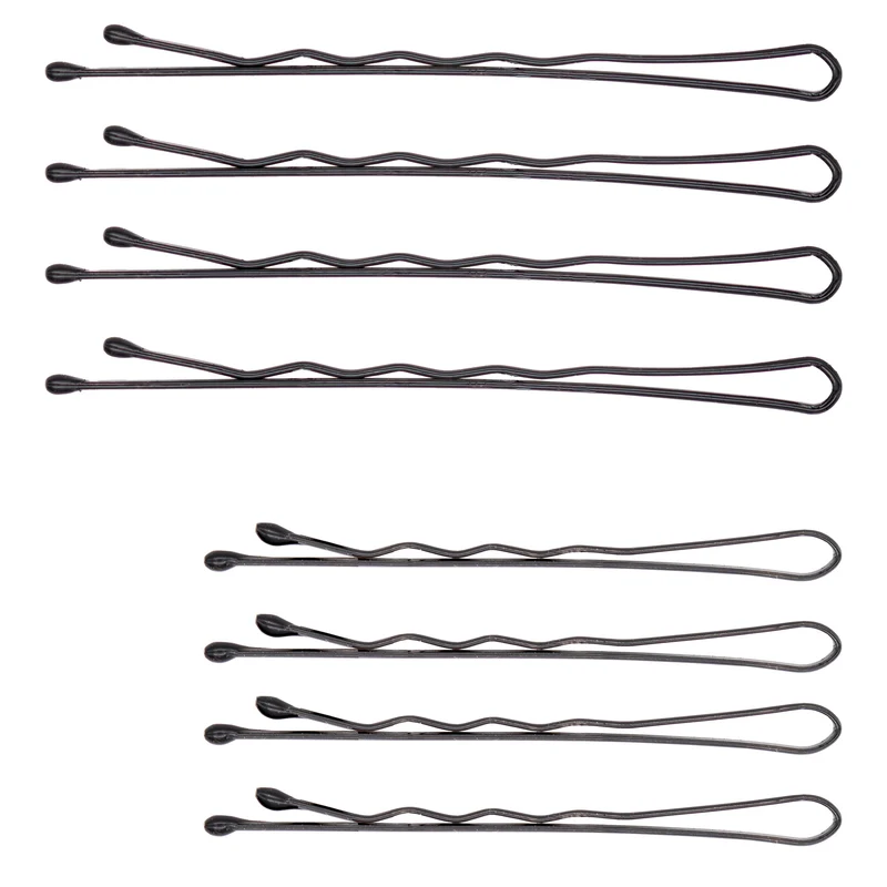 200x Haarklemmen Haarnadeln Bobby Pins Haarclip Haarspange Haarklammern
