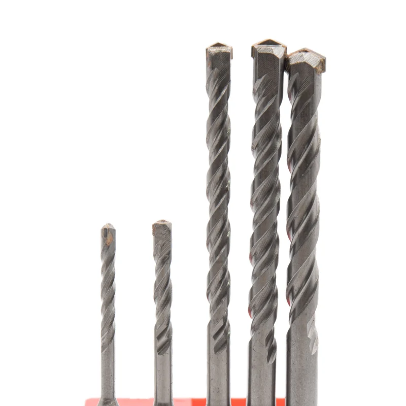 SDS Plus Bohrer Set 5tlg Betonbohrer Hammerbohrer Steinbohrer Bohrersatz Schlag