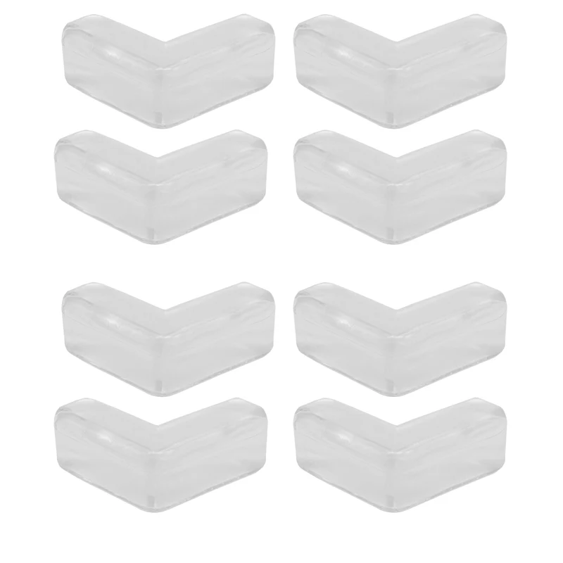 8x Kantenschutz Eckenschutz Tisch Möbel Kinder Baby Schutz Ecken Kanten Gummi Set