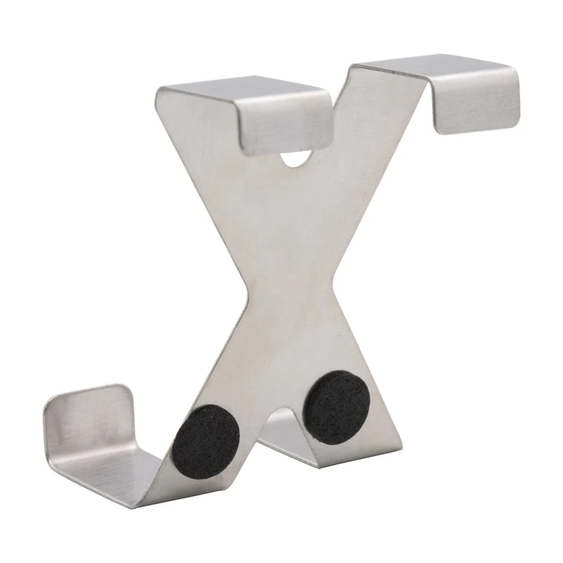 2x Türhaken Türgarderobe Kleiderhaken Bad Tür Universal Edelstahl Haken Set