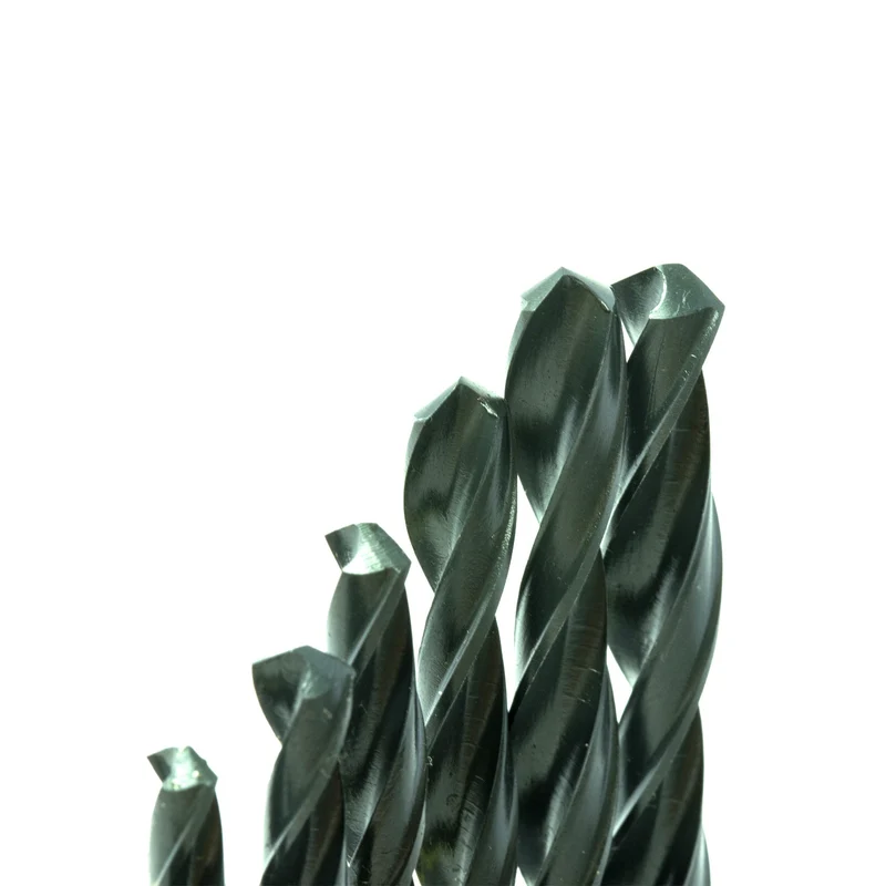 13 Stück Spiralbohrer HSS Set Werkzeug Bohrer Metallbohrer Bohrerset 2-8 mm