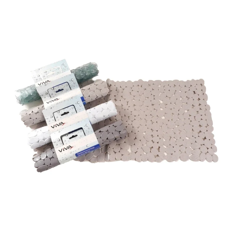 Badewanneneinlage Duscheinlage Antirutschmatte Badeteppich Noppen Einlage Matte Baden Duschen Steinoptik