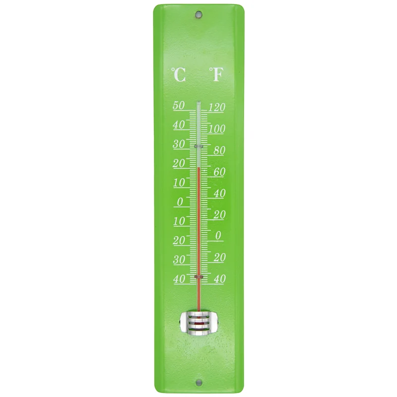 Thermometer Innenthermometer Außenthermometer Balkon Innen Außen Metall Groß XL