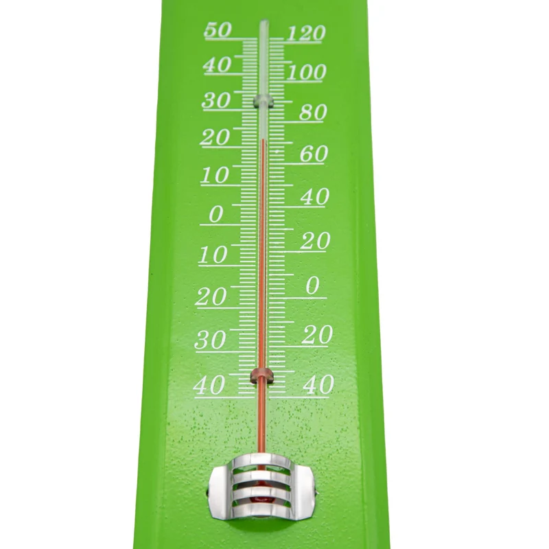 Thermometer Innenthermometer Außenthermometer Balkon Innen Außen Metall Groß XL