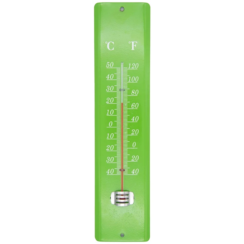 Thermometer Innenthermometer Außenthermometer Balkon Innen Außen Metall Groß XL
