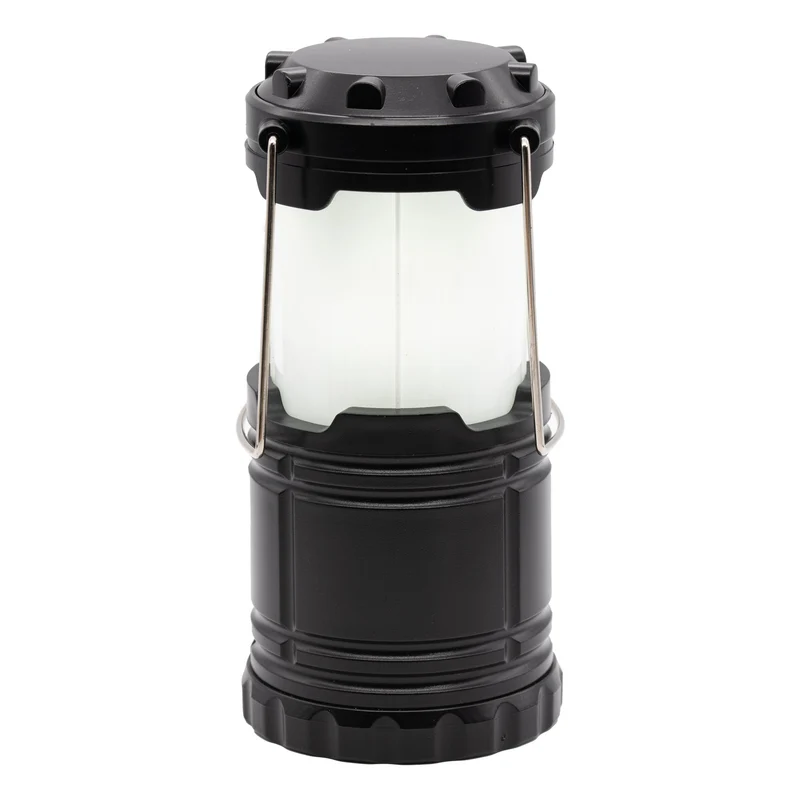 2in1 LED Campinglampe Zelt Lampe Leuchte Laterne Garten Batterie Flammen Effekt