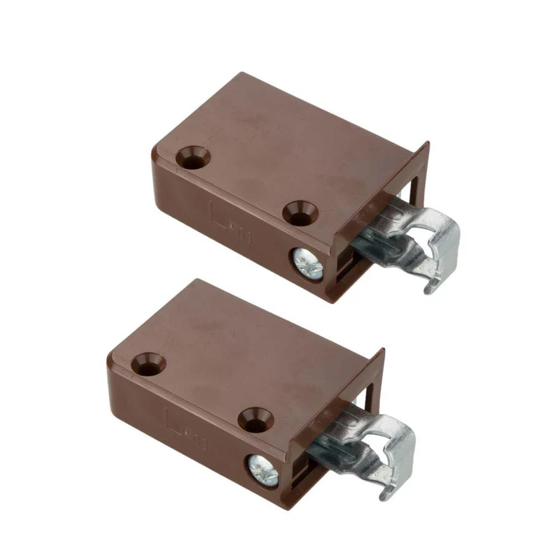 Verstellbare Schrankhalterung L+R - 2D Eco - Braun
