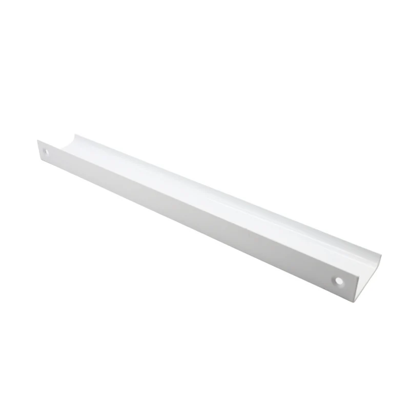 Griffleiste Kantengriff 256mm (276mm Gesamtlänge) - Weiss