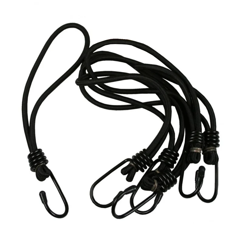 Spanngummi 6er Set Expanderhaken Expanderschlinge Planenspanner Gummischlaufe Elastikband