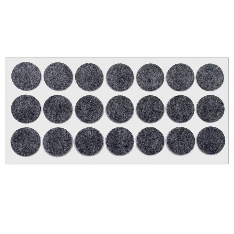 Selbstklebendes Filzpad Ø30mm Grau