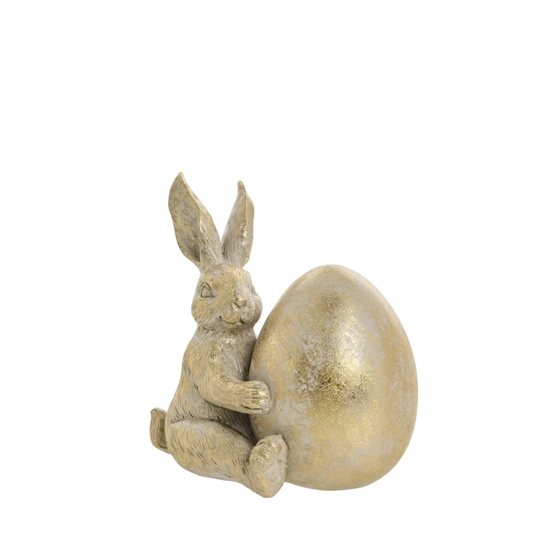 Selille Hasenfigur, H 11,2 L, Gold
