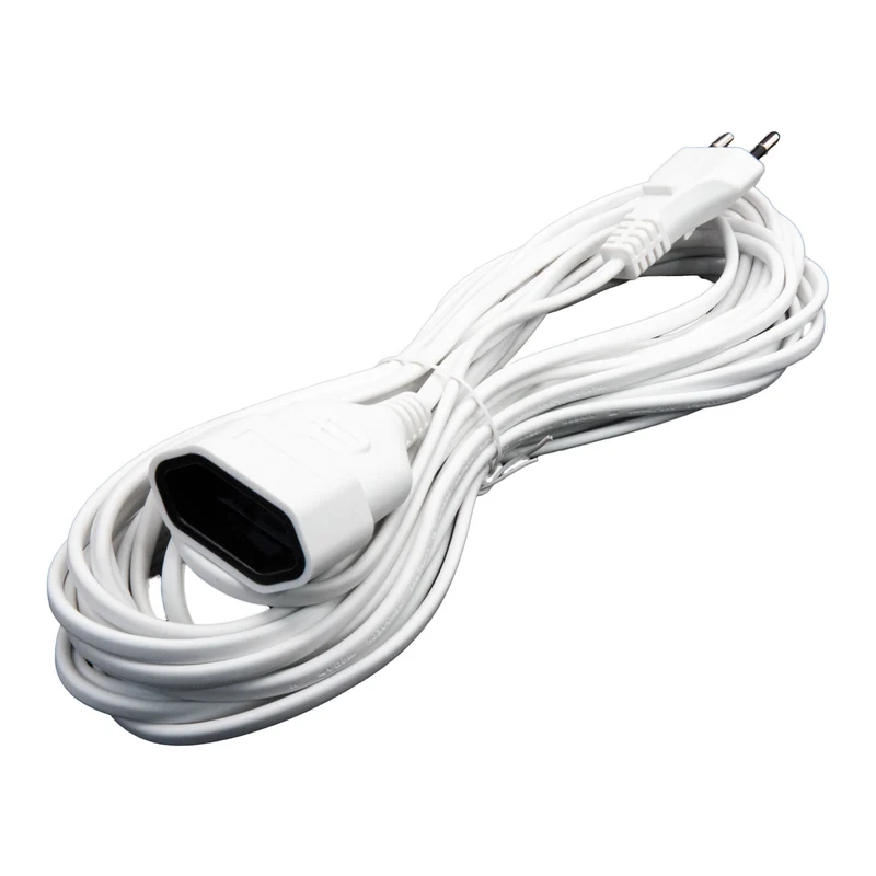 Verlängerungskabel Stromkabel 3-20 Meter Kabel Euro Schuko Stecker Verlängerung